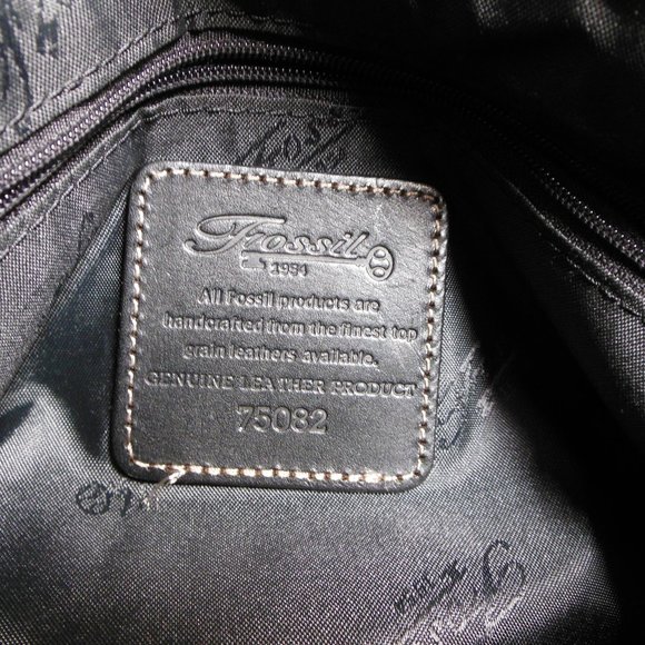 Fossil Leopard Print Shoulder Bag - Picture 6 of 8